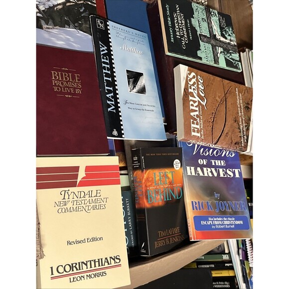 Lot of 10 Pounds LB Christian Prayer Bible Jesus Theology Story Book RANDOM*MIX - Picture 4 of 5